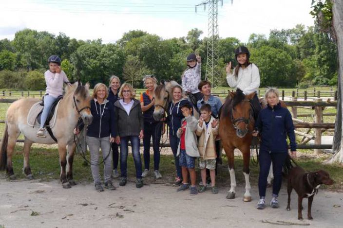 Reiterlebnis für Kinder der Rheinau Förderschule